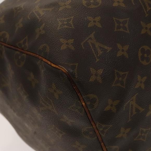 LOUIS VUITTON Monogram Keepall 55 Boston Bag M41424 LV Auth 122337 - Picture 13 of 16